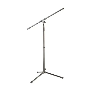 1 Tripod Mic Stand With Fixed Boom Black