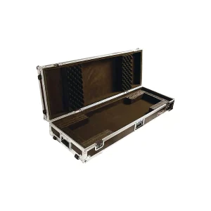1 Keyboard Case for 76-Note Keyboards With Wheels