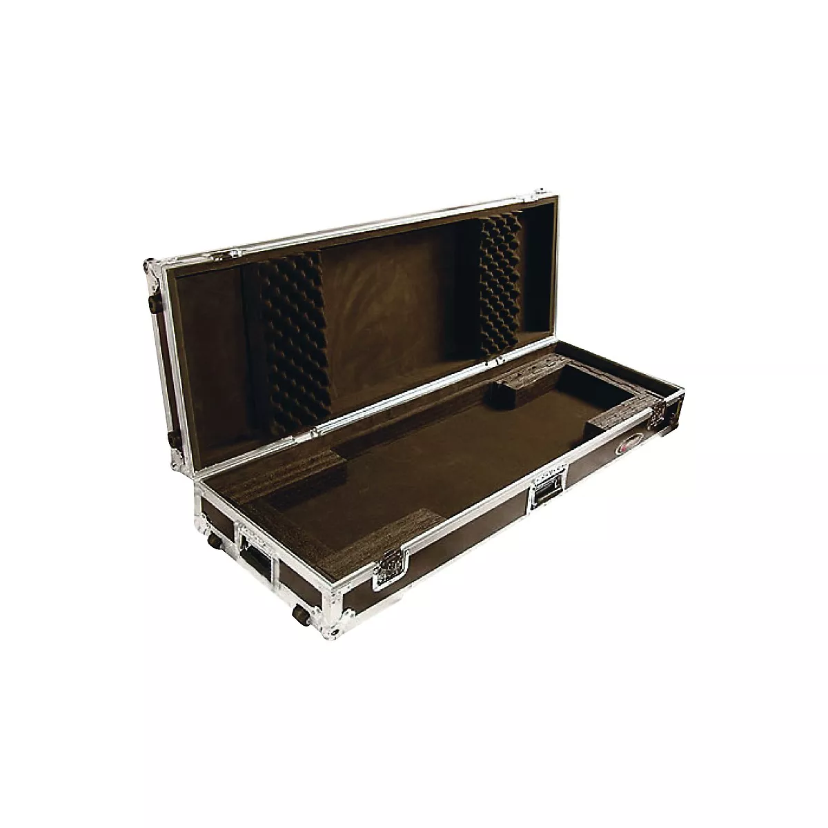 Keyboard Case for 76-Note Keyboards With Wheels