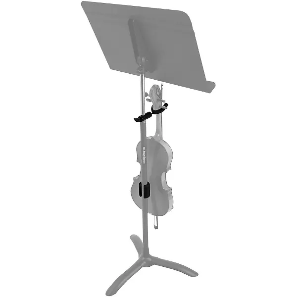 On-Stage Violin Hanger for Music Stands Black - 图片 2