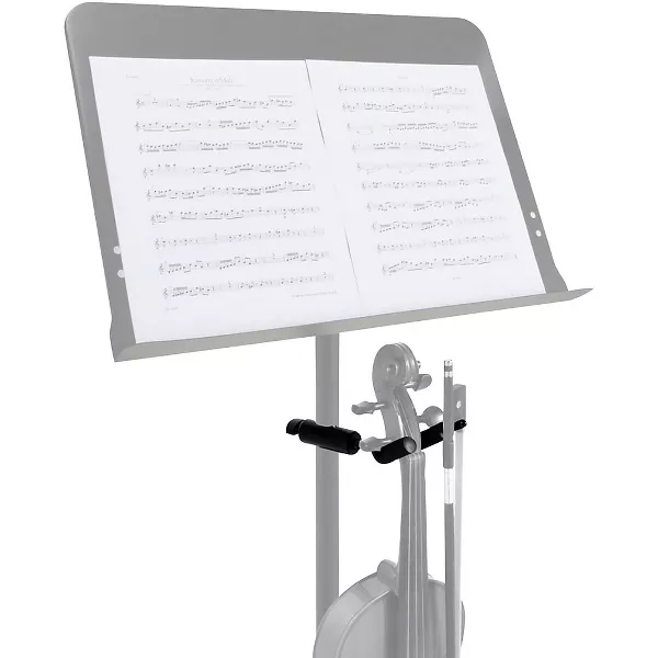 On-Stage Violin Hanger for Music Stands Black - 图片 3